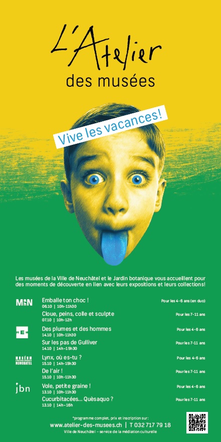 Ateliers de vacances